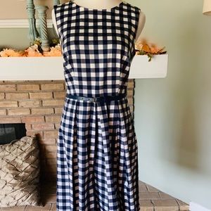Liz Claiborne checkered dress